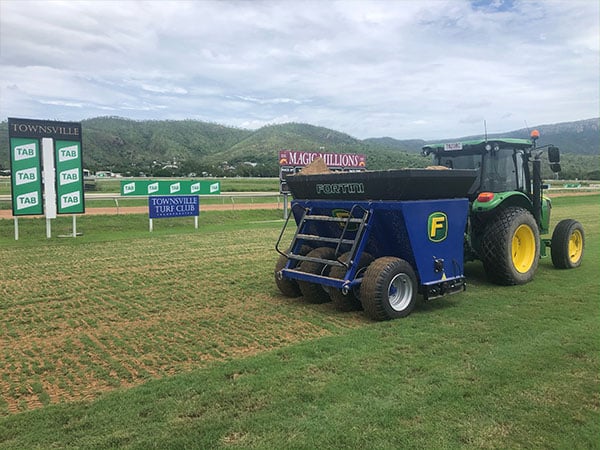 Mini Tractor — Turf Laying & Supplies in Townsville, QLD